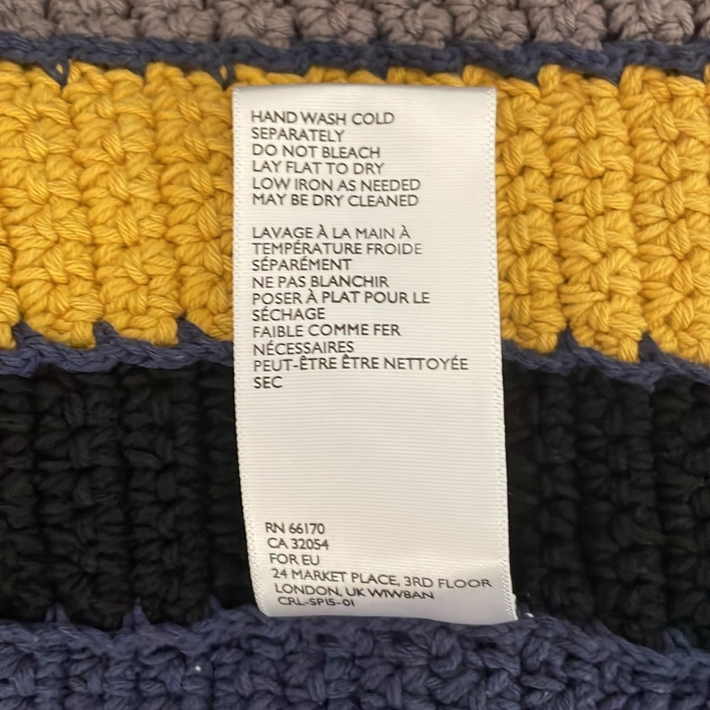 Cleobella heavy cropped crotchet multicolor jacket - Picture 10 of 10
